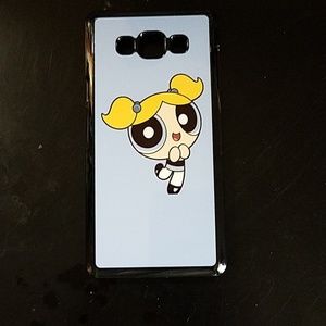 Powerful girl plastic phone case